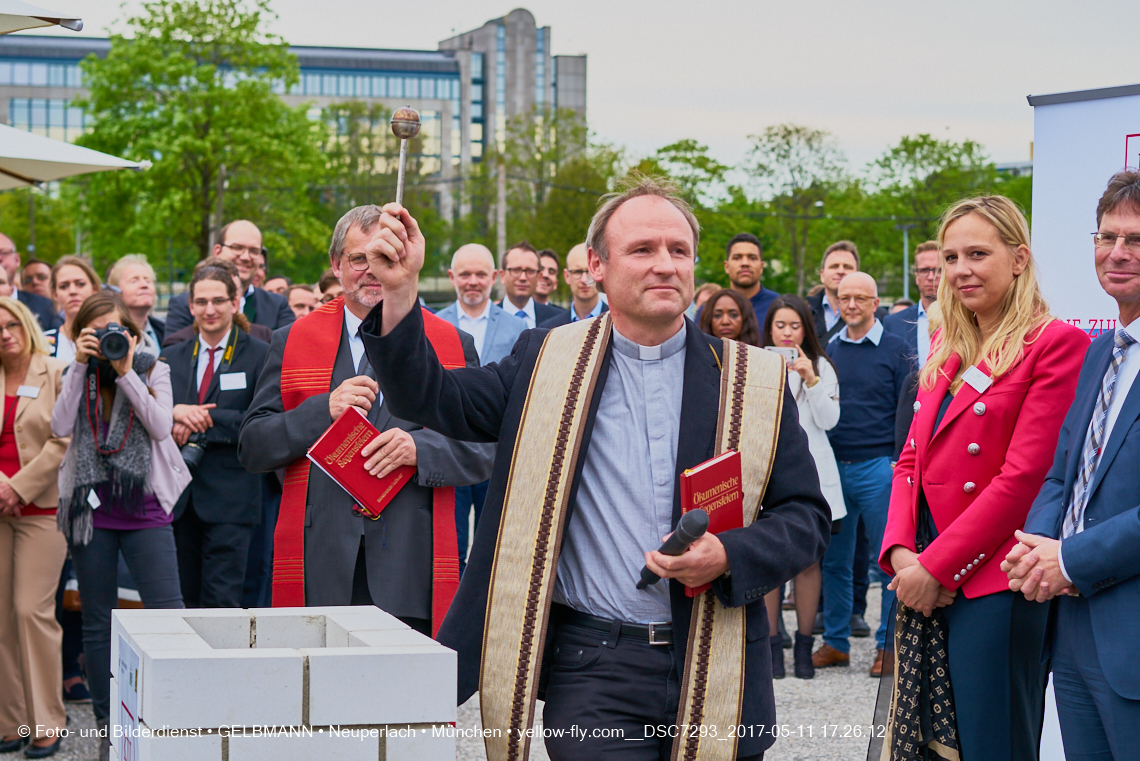 11. Mai 2017 - Grundsteinlegung für die LOGE und dem Kulturquadrat in Neuperlach